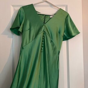 Top Shop Emerald Dress